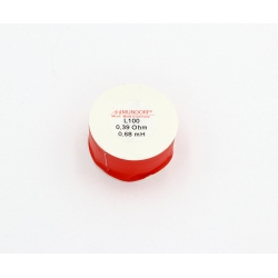 Mundorf L100 0,68 mH 0,39 Ohm drut 1,00mm (18 AWG)
